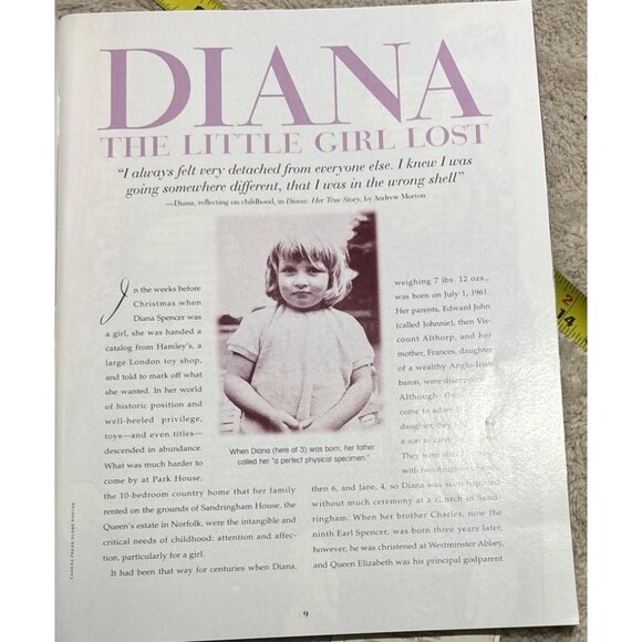 People Weekly Diana Princess Of Wales 1961-1997 Special Collectors Issue 1997 - Picture 7 of 12